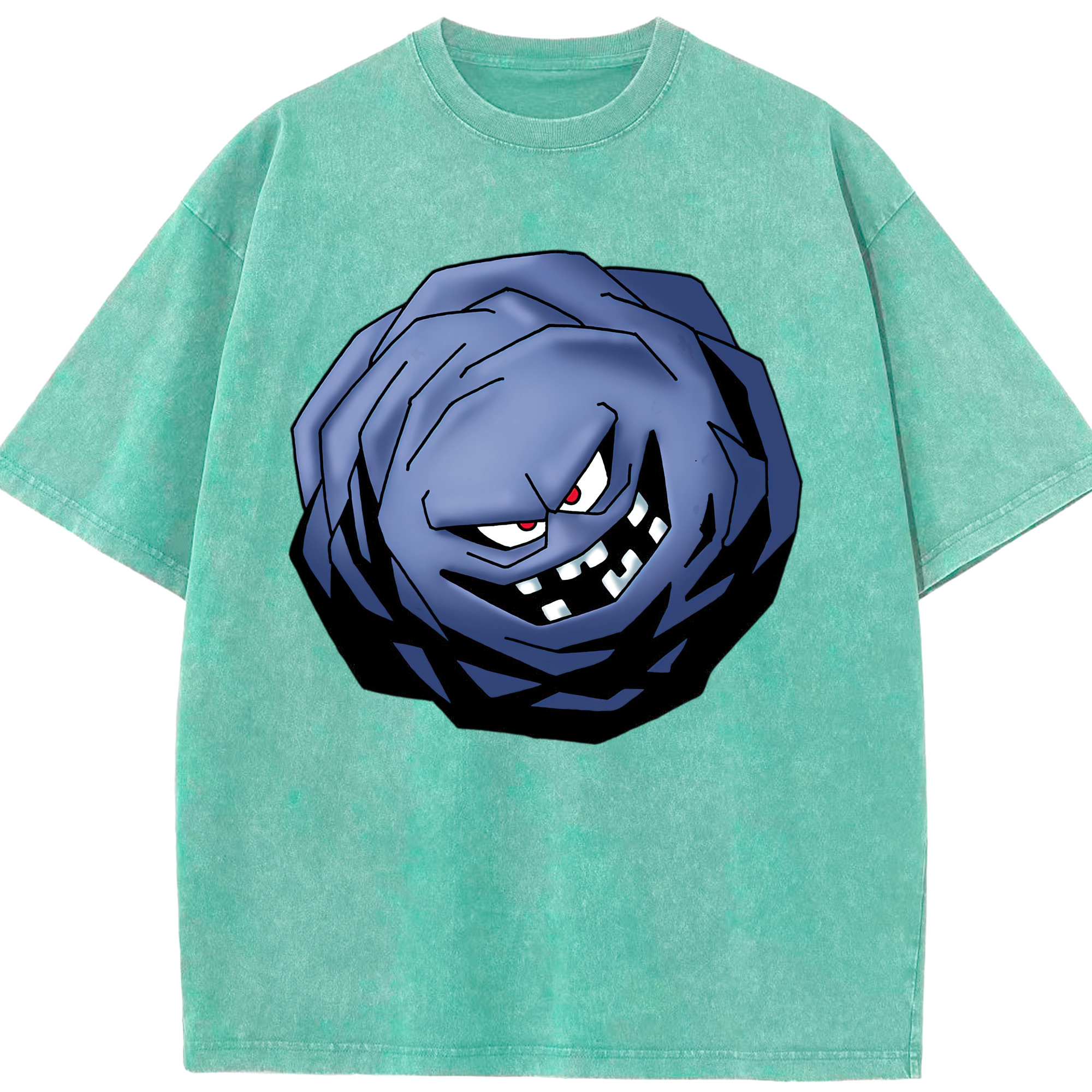 （画像用） ドラゴンクエスト Doragon Kuesuto Dragon Quest 綿100% ヴィンテージ風 半袖Tシャツ（フロントプリント）
